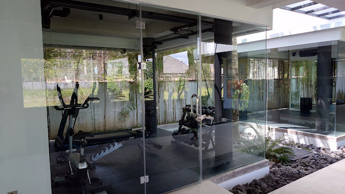 Luxury Villa Retreat mandala gym